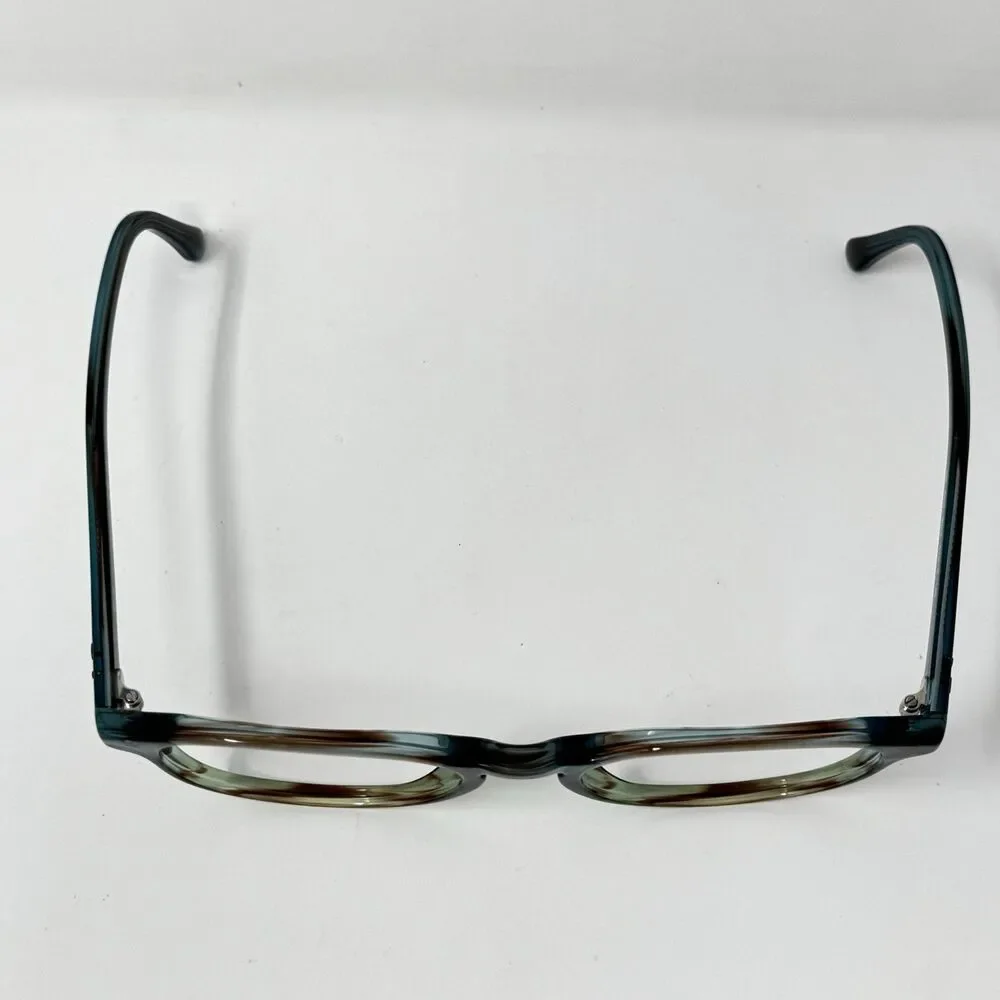 Ray-Ban RX5417 8252 Striped Blue Green Eyeglass Frames 52-19-145